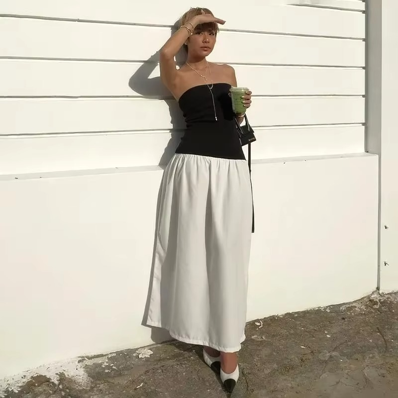 Justina Drop Waist Dress