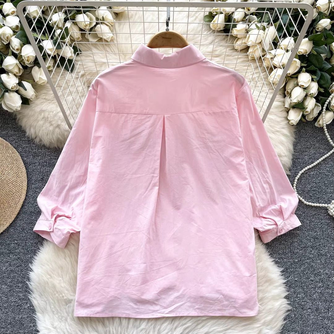 Rosa Premium Embroidered Shirt