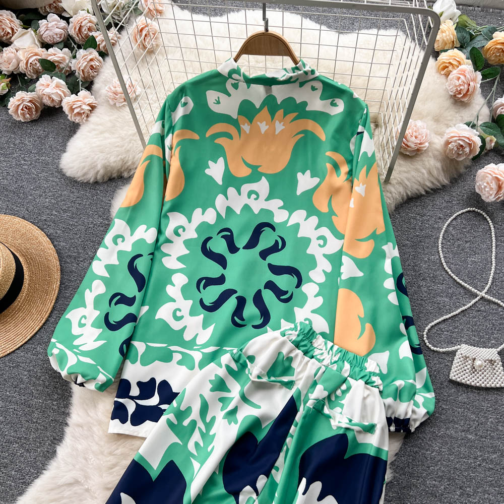Luna Printed Coord Set