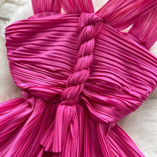 Linda Pleated Peplum Blouse