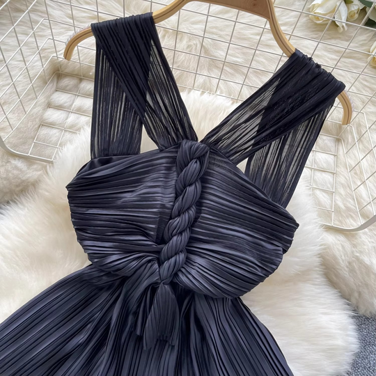 Linda Pleated Peplum Blouse