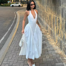 Maria Drop Waist Midi Dress
