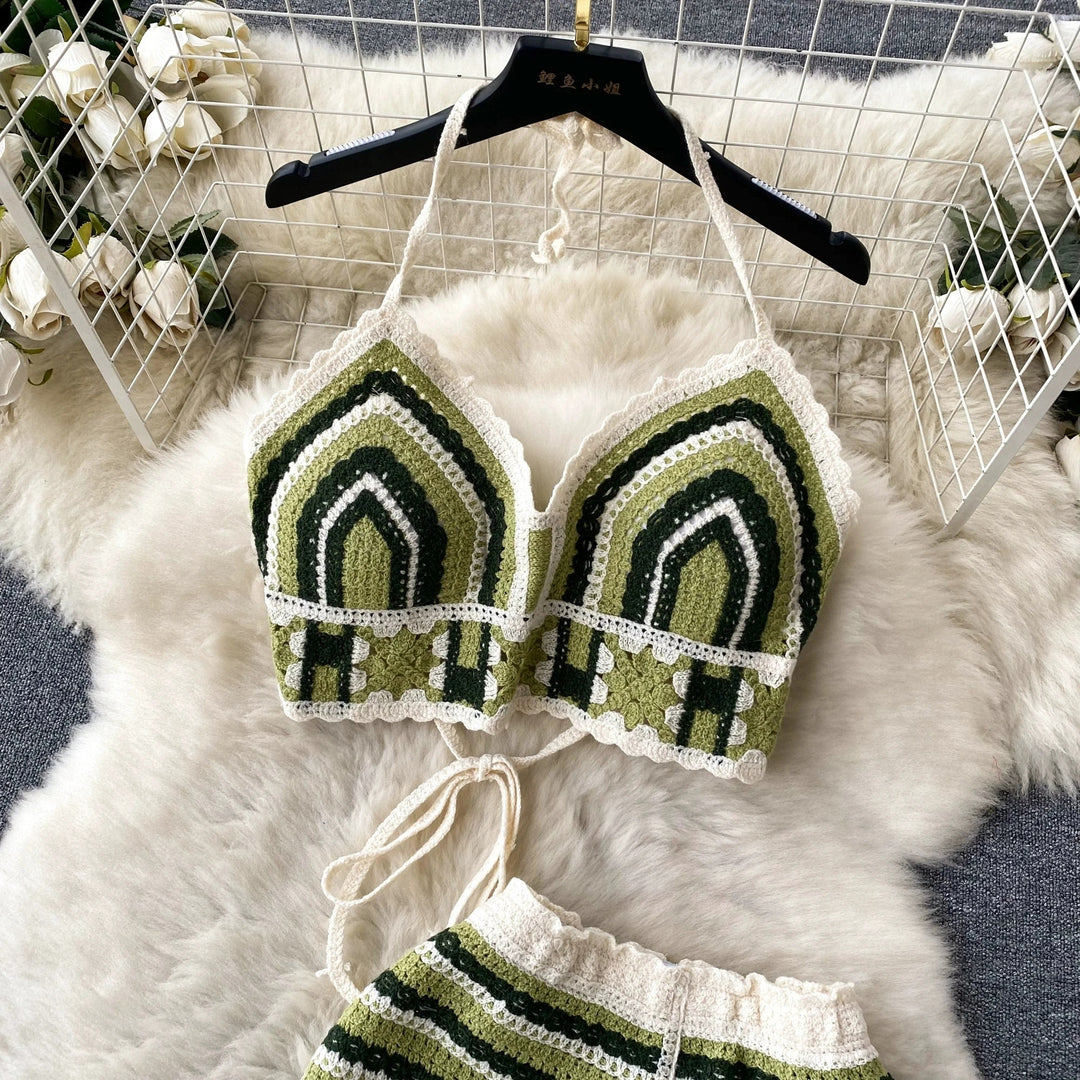 Bitsy Two Piece Crochet Set