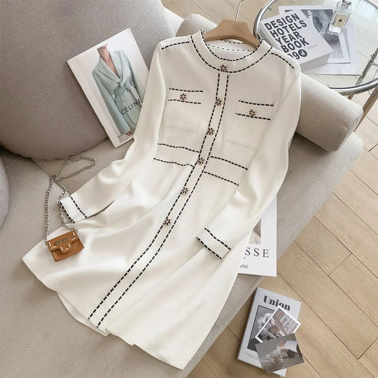 Taylor Knitted Sweater Dress