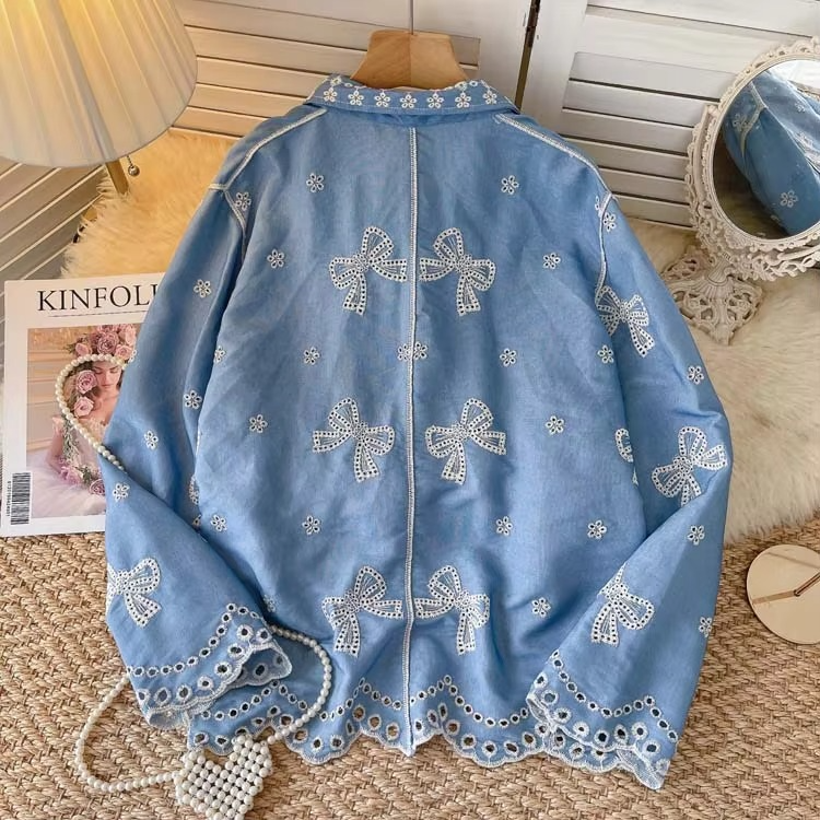 Cara Premium Embroidered Shirt