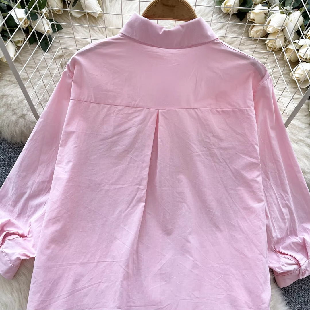 Rosa Premium Embroidered Shirt