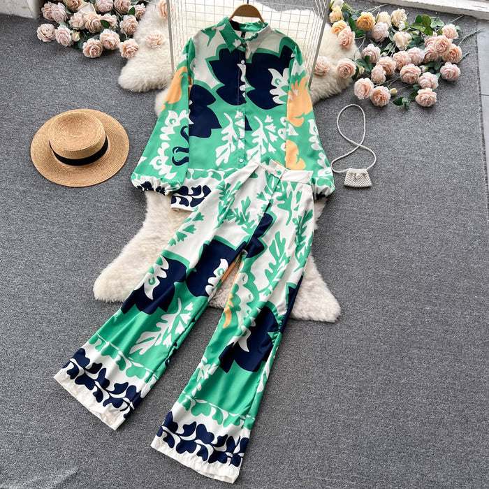Luna Printed Coord Set
