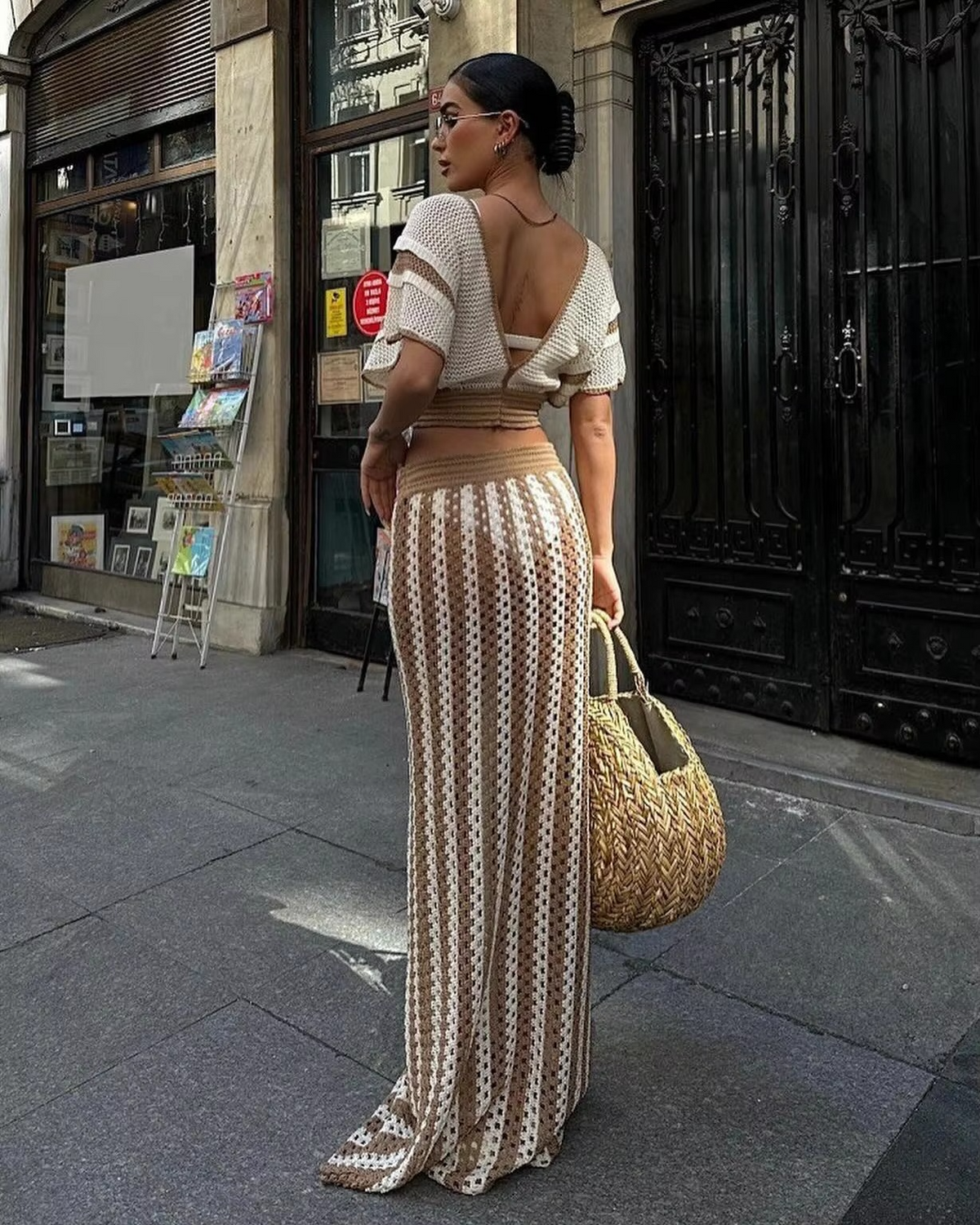 Maira Holiday Crochet Set - Resortwear