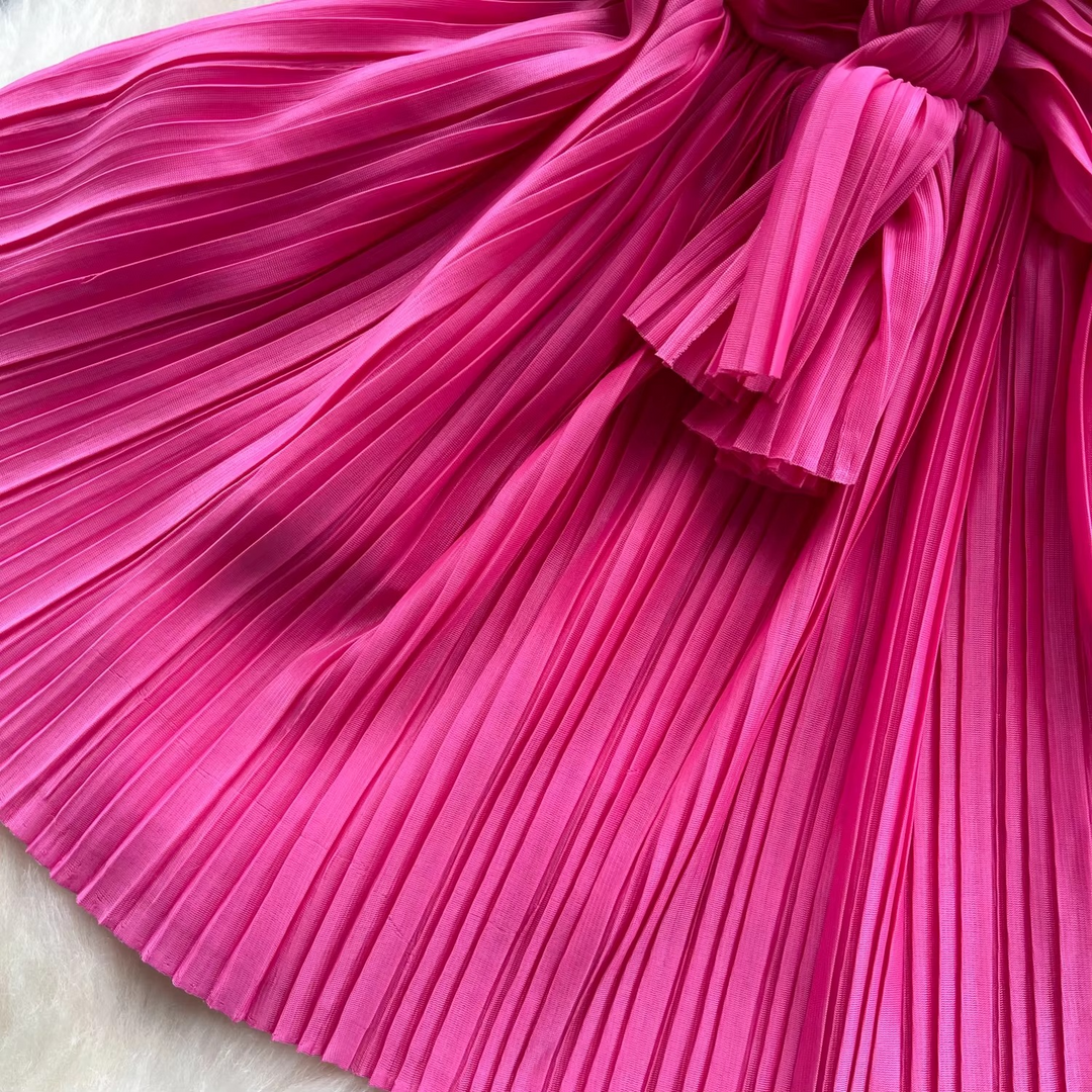 Linda Pleated Peplum Blouse