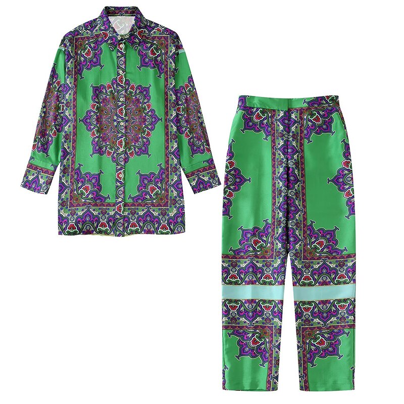 Dorothy Abstract Printed Coord Set