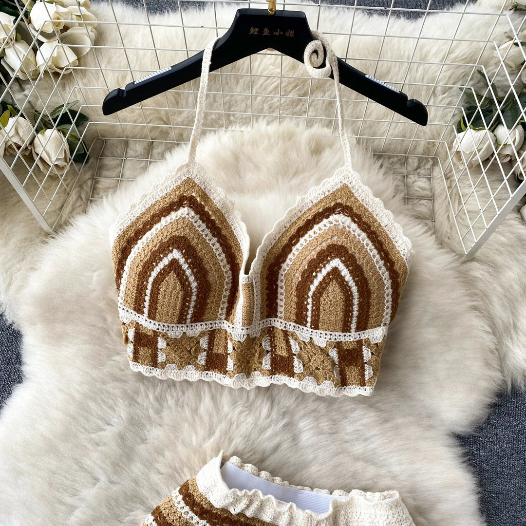 Bitsy Two Piece Crochet Set