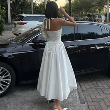 Maria Drop Waist Midi Dress