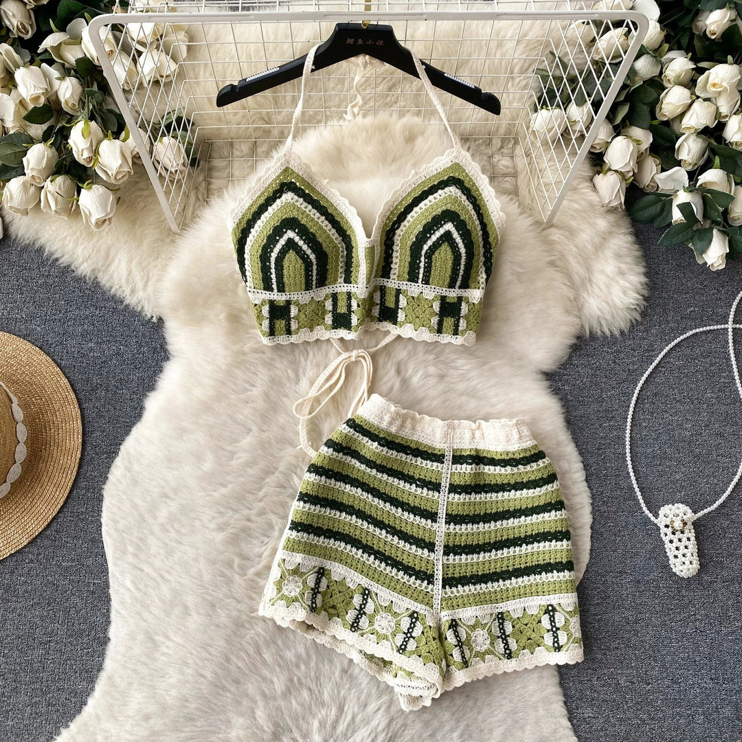 Bitsy Two Piece Crochet Set