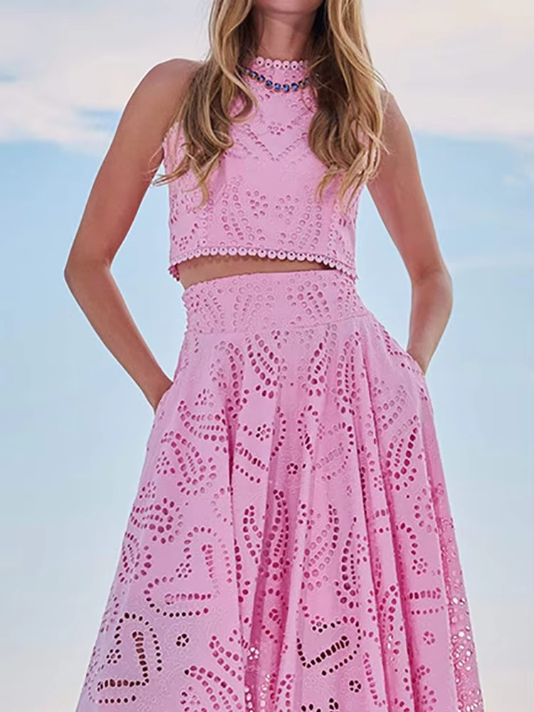 Cinderella Eyelet Summer Coordinated Set