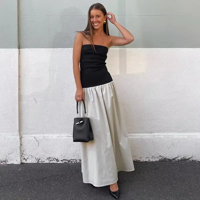 Justina Drop Waist Dress