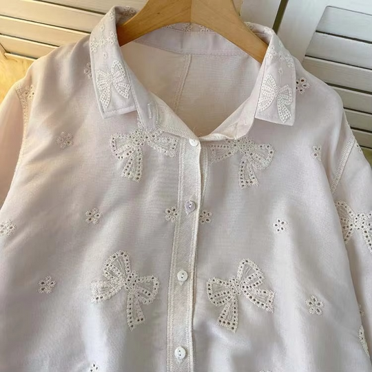 Cara Premium Embroidered Shirt