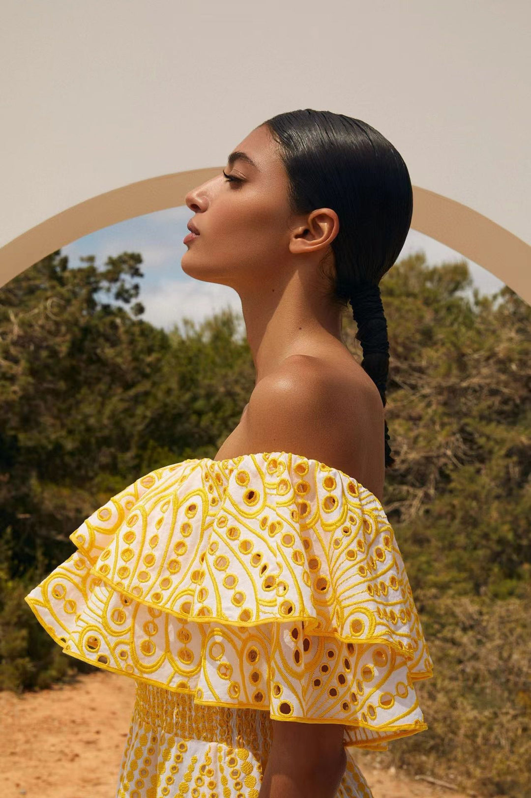 Liam Summer long Midi Dress