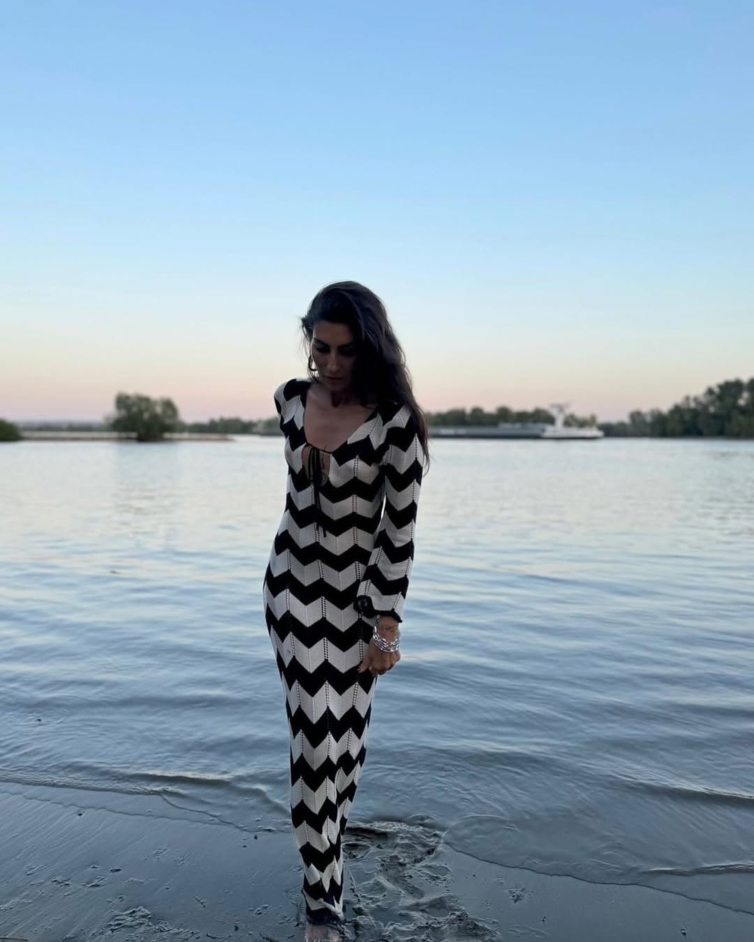 Martha Soft Knit Holiday Dress