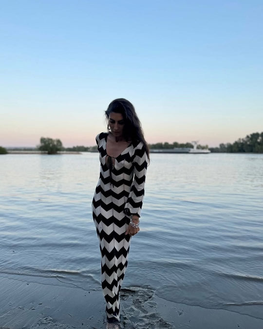 Martha Soft Knit Holiday Dress