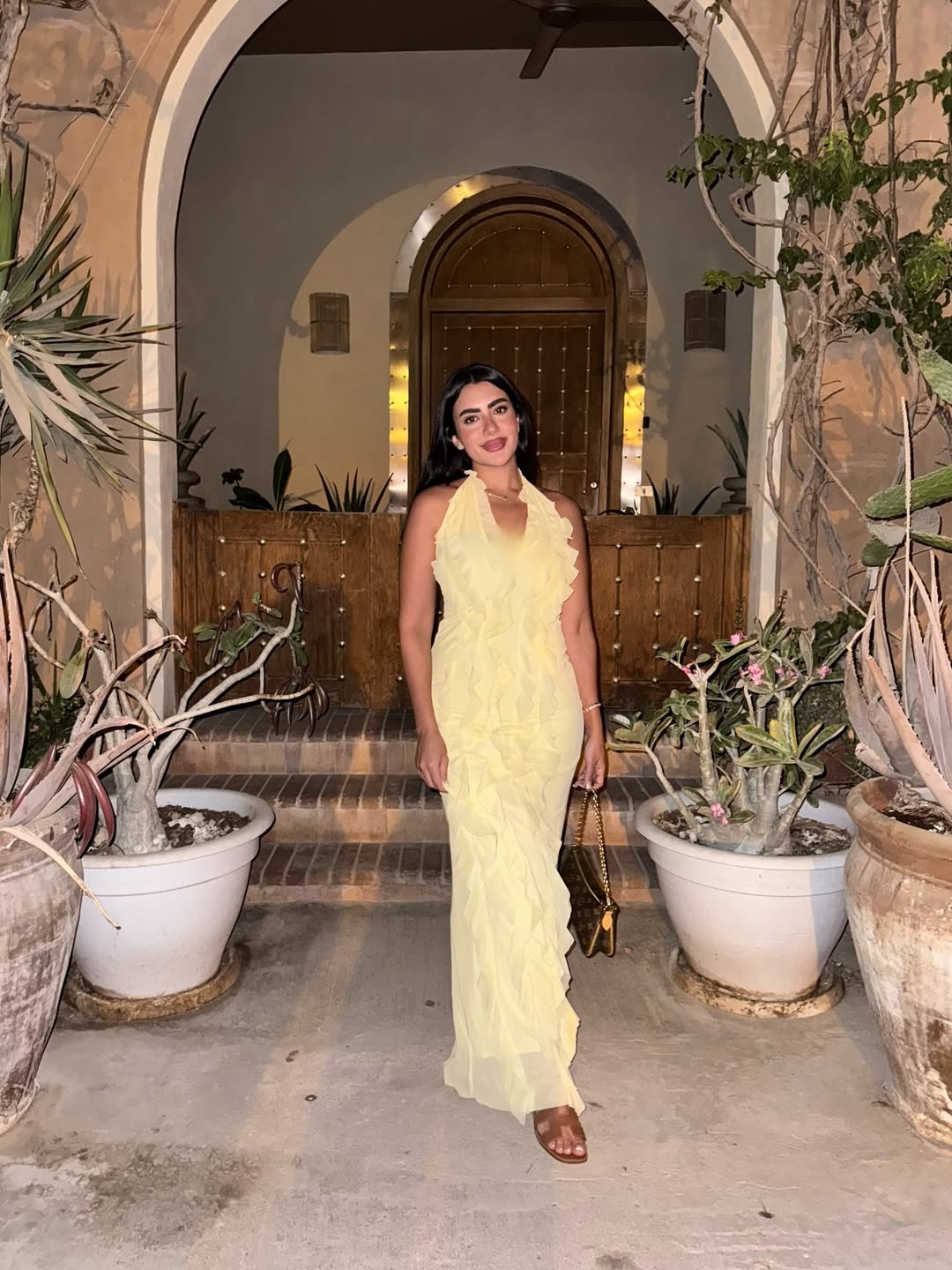 Aurica Ruffled Maxi Dress
