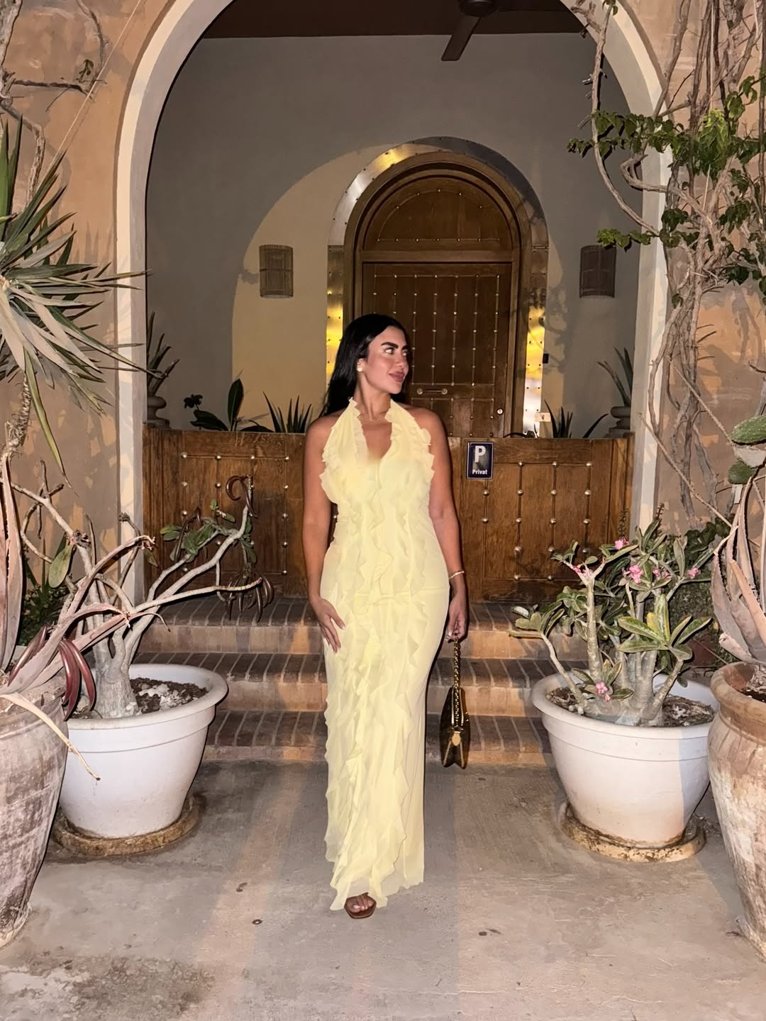 Aurica Ruffled Maxi Dress