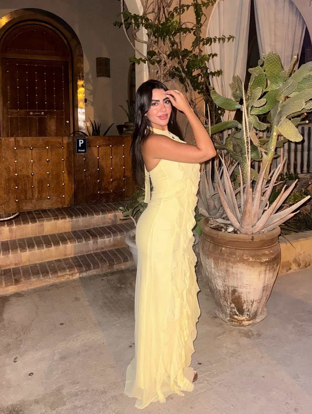 Aurica Ruffled Maxi Dress