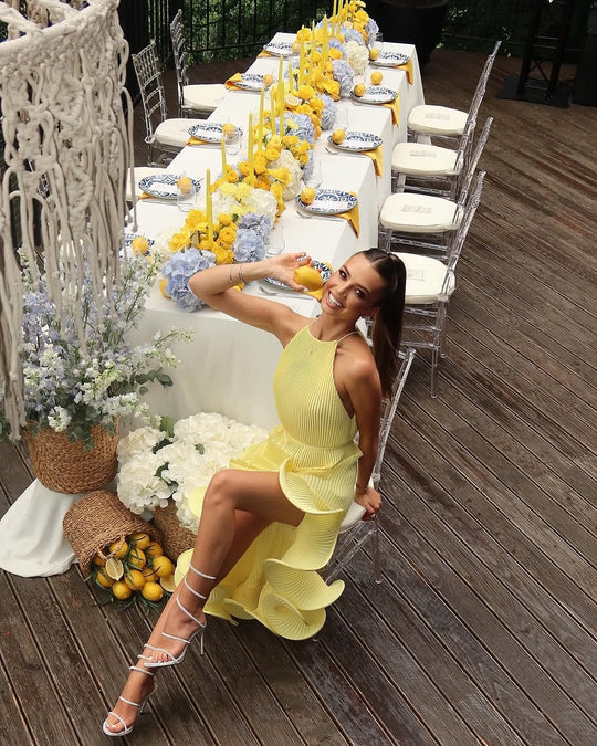 Macey Ruffle Dress