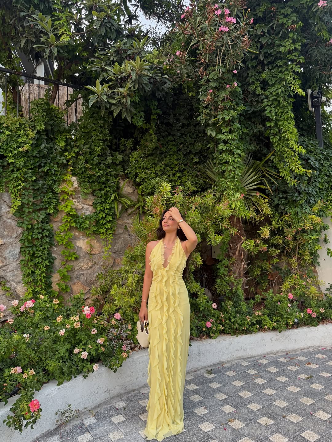 Aurica Ruffled Maxi Dress