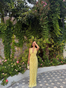 Aurica Ruffled Maxi Dress
