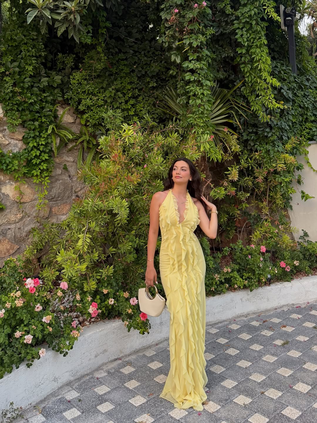 Aurica Ruffled Maxi Dress