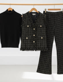 Paisley Tweed Three Piece Luxury TrackSets