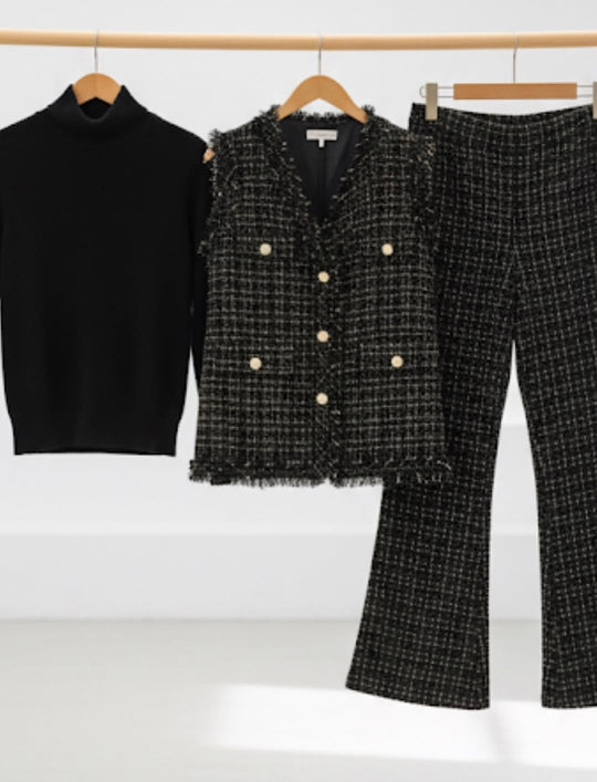 Paisley Tweed Three Piece Luxury TrackSets