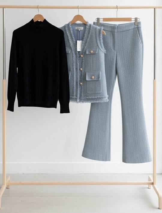 Paisley Tweed Three Piece Luxury TrackSets