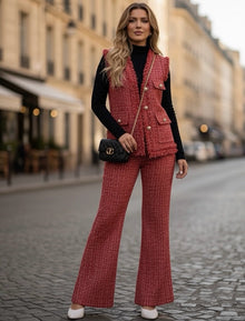 Paisley Tweed Three Piece Luxury TrackSets