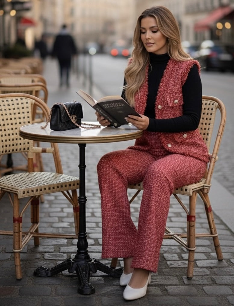 Paisley Tweed Three Piece Luxury TrackSets