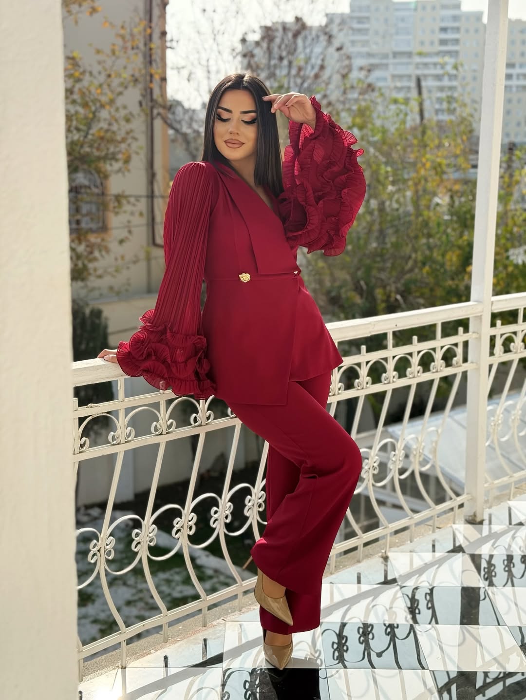 Telsa Embellished Coordinated Set