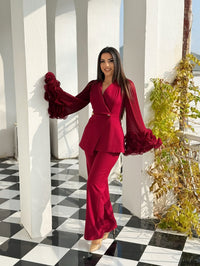 Telsa Embellished Coordinated Set