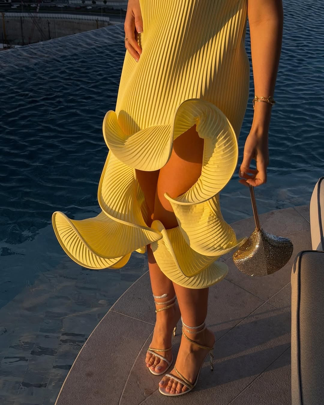 Macey Ruffle Dress