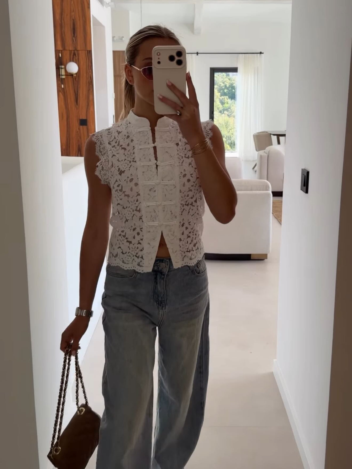 Kourtney Lace Blouse