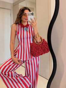 Candy Striped Coordinated Set