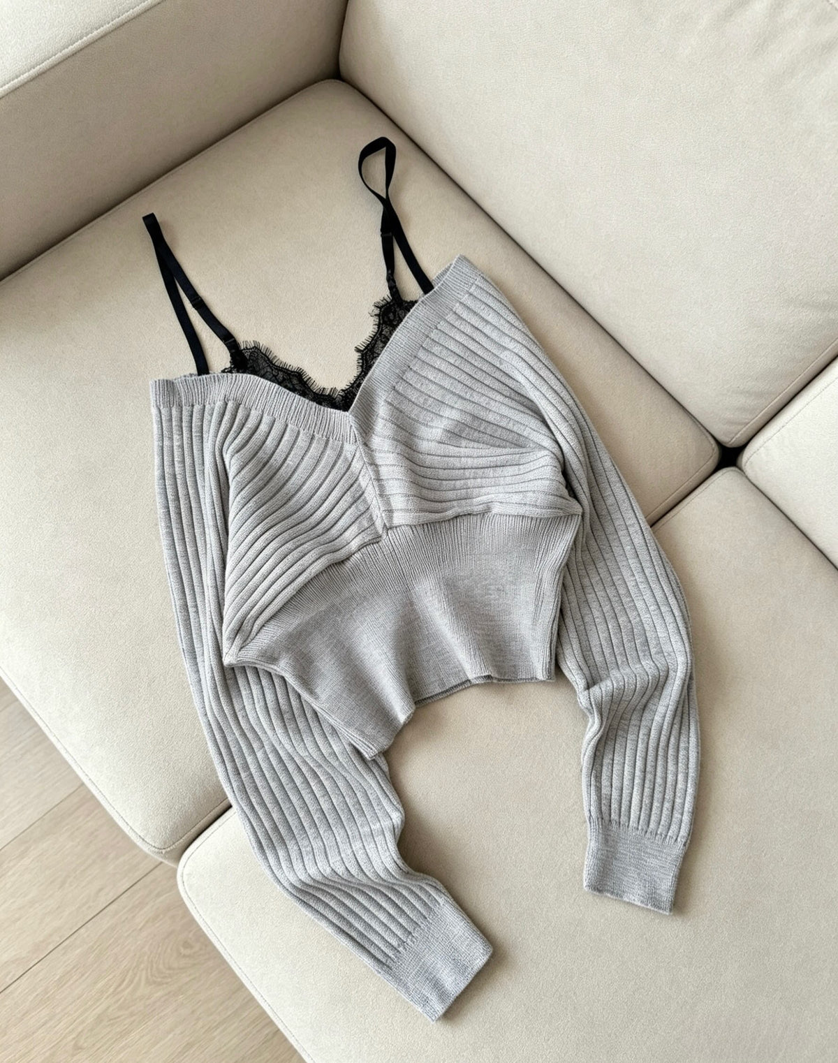 Elise Lace Sweater