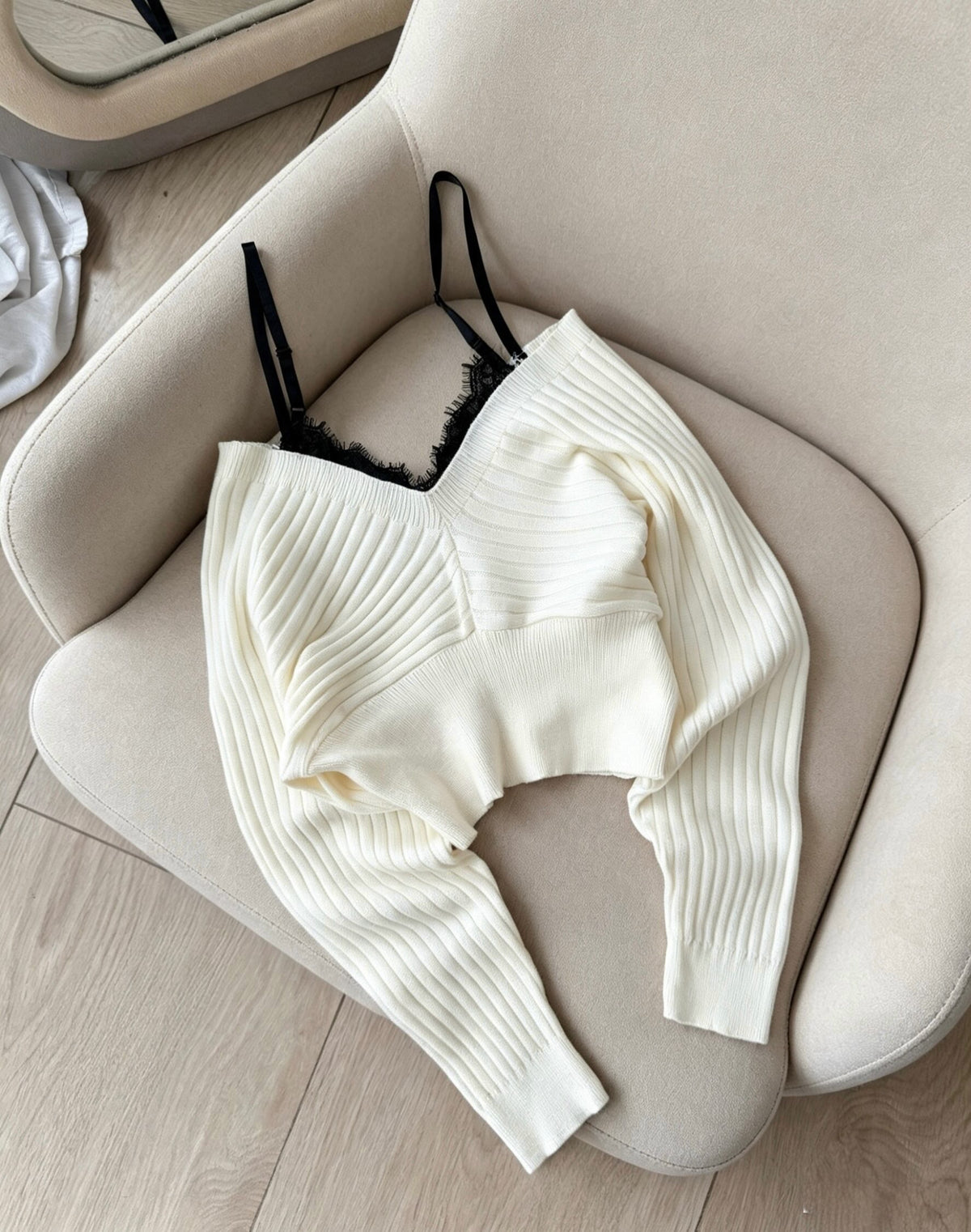 Elise Lace Sweater