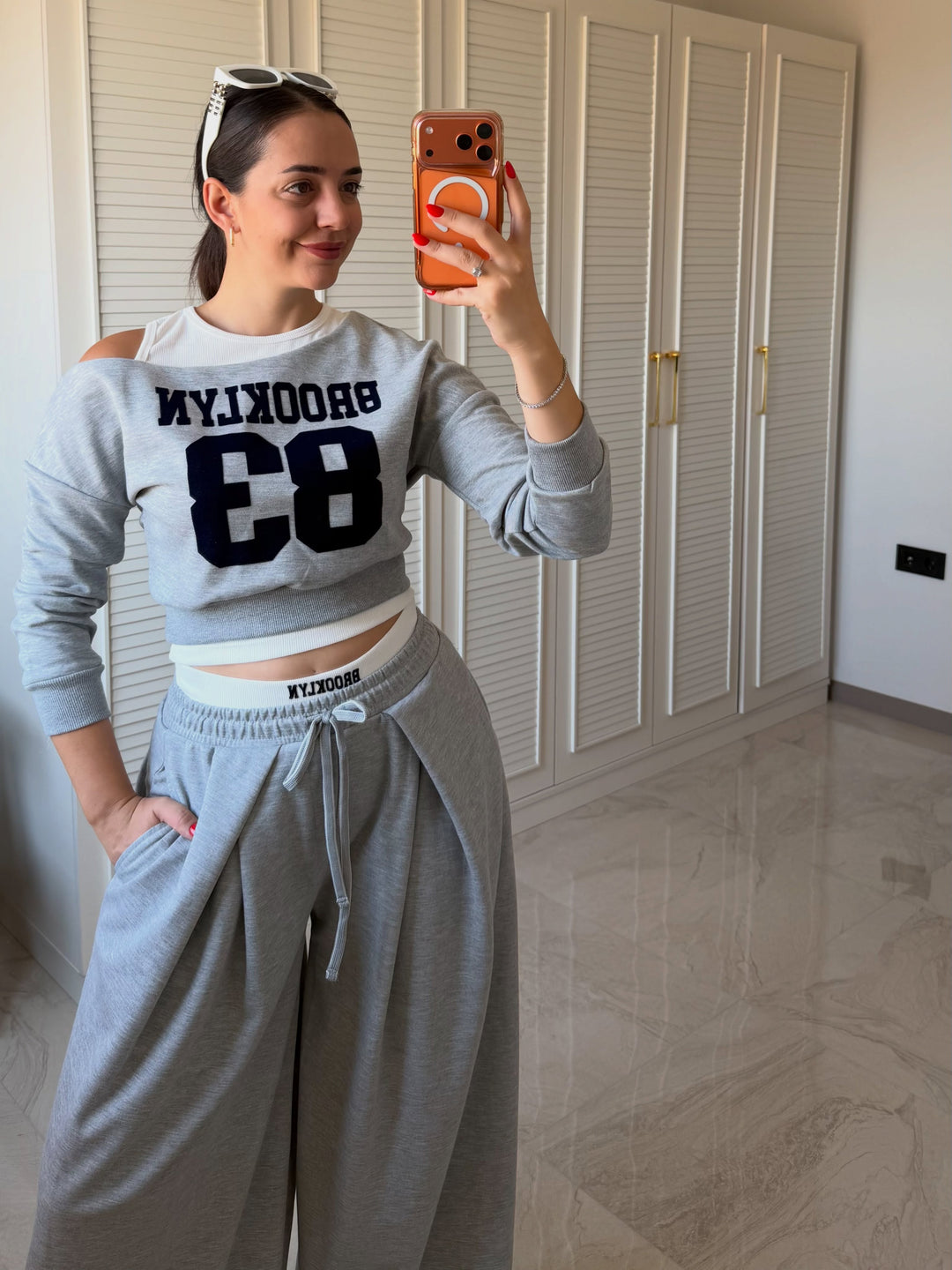 Brooklyn Printed Jogger Set