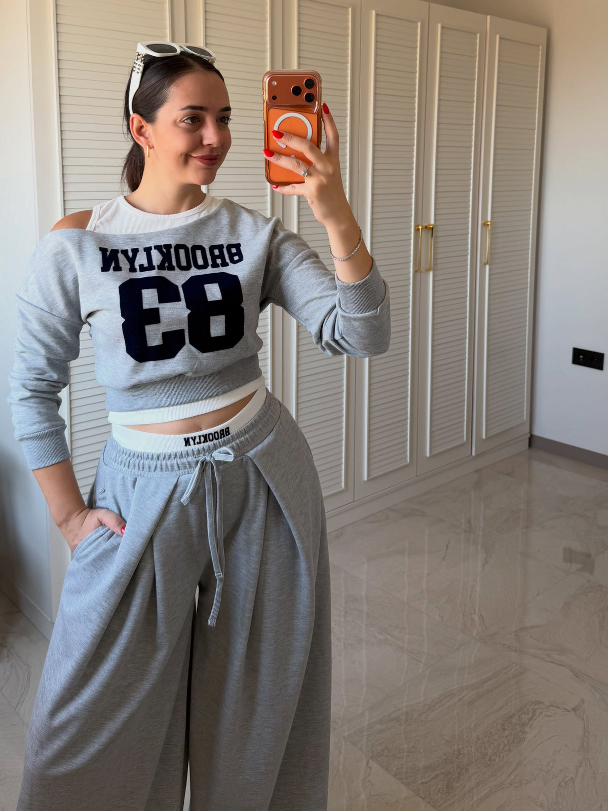 Brooklyn Printed Jogger Set