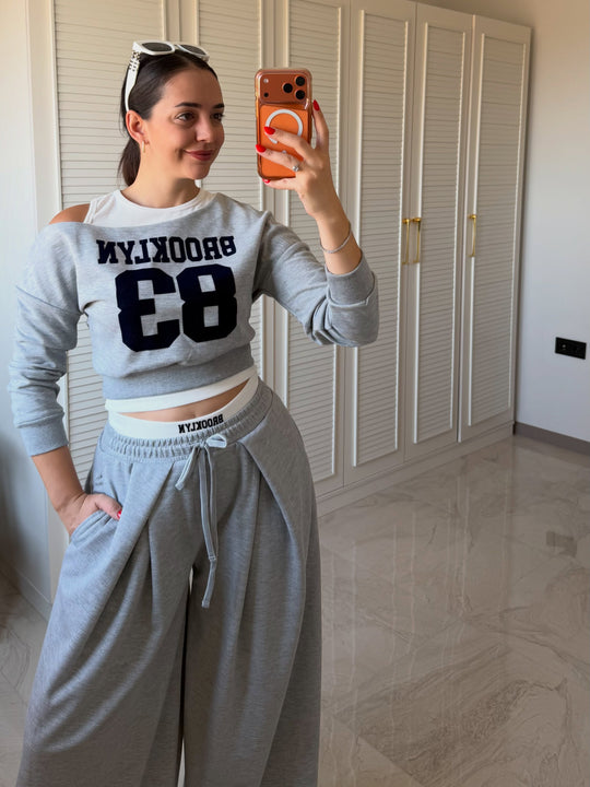 Brooklyn Printed Jogger Set