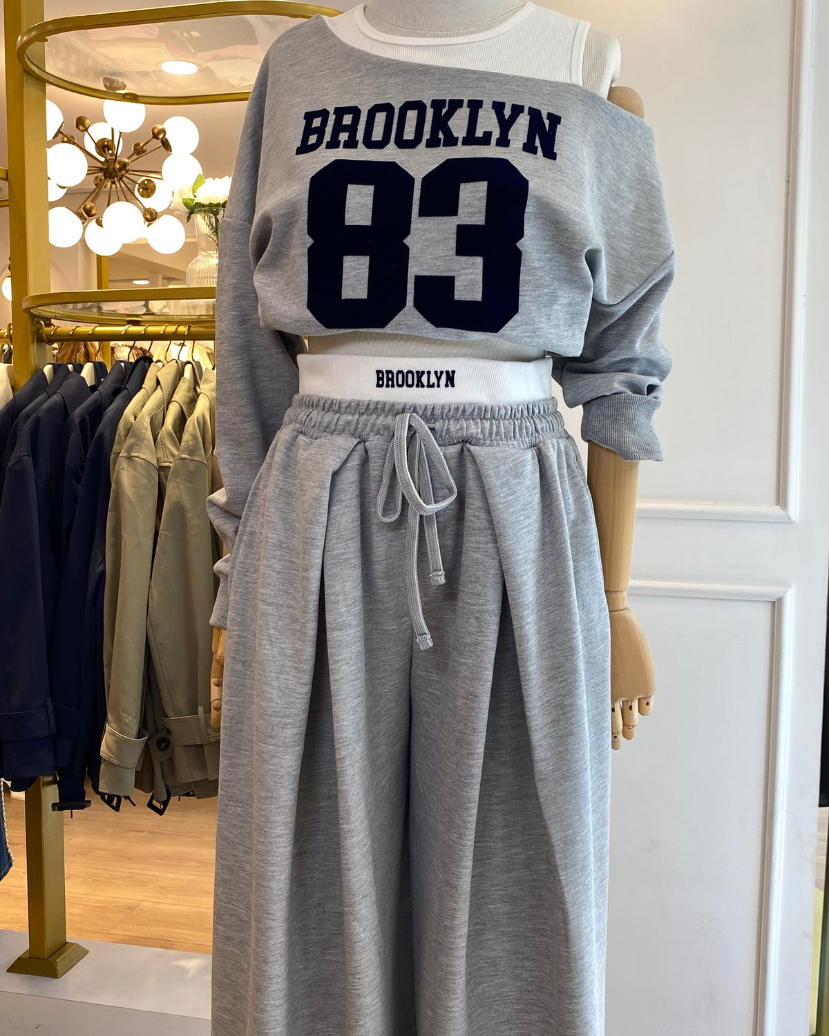 Brooklyn Printed Jogger Set