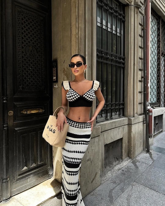 Pauline Holiday Crochet Set - Resortwear