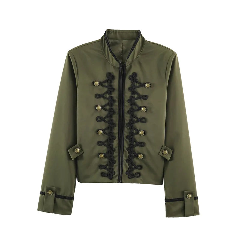 Elise Cropped Vintage Jacket