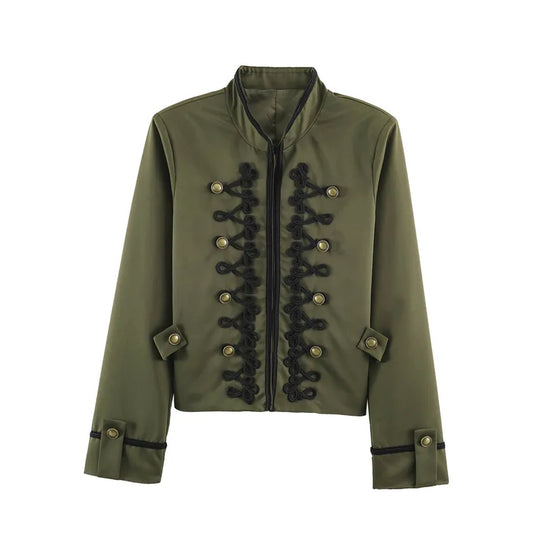 Elise Cropped Vintage Jacket