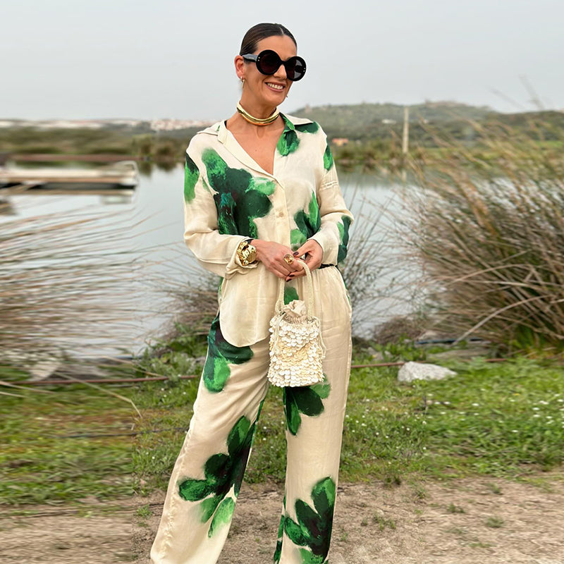 Amabella Printed Coord Set
